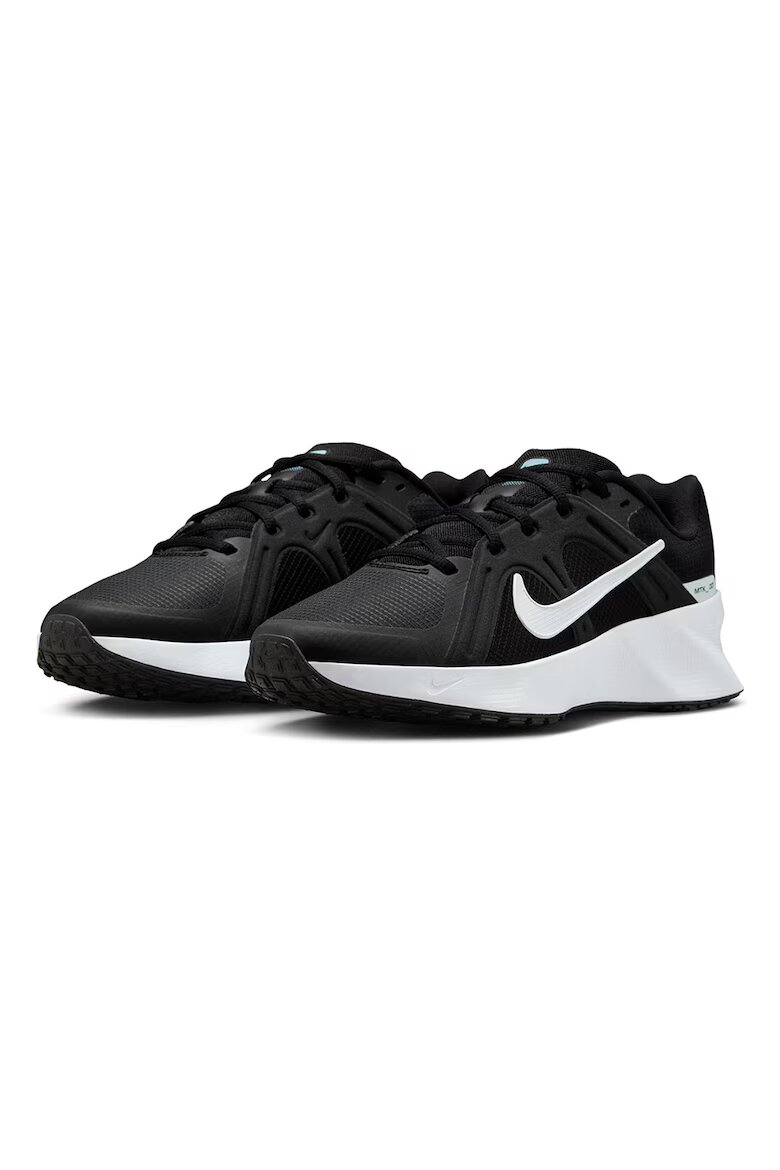 Nike Спортни обувки Metro Tek с лого Черен/Бял