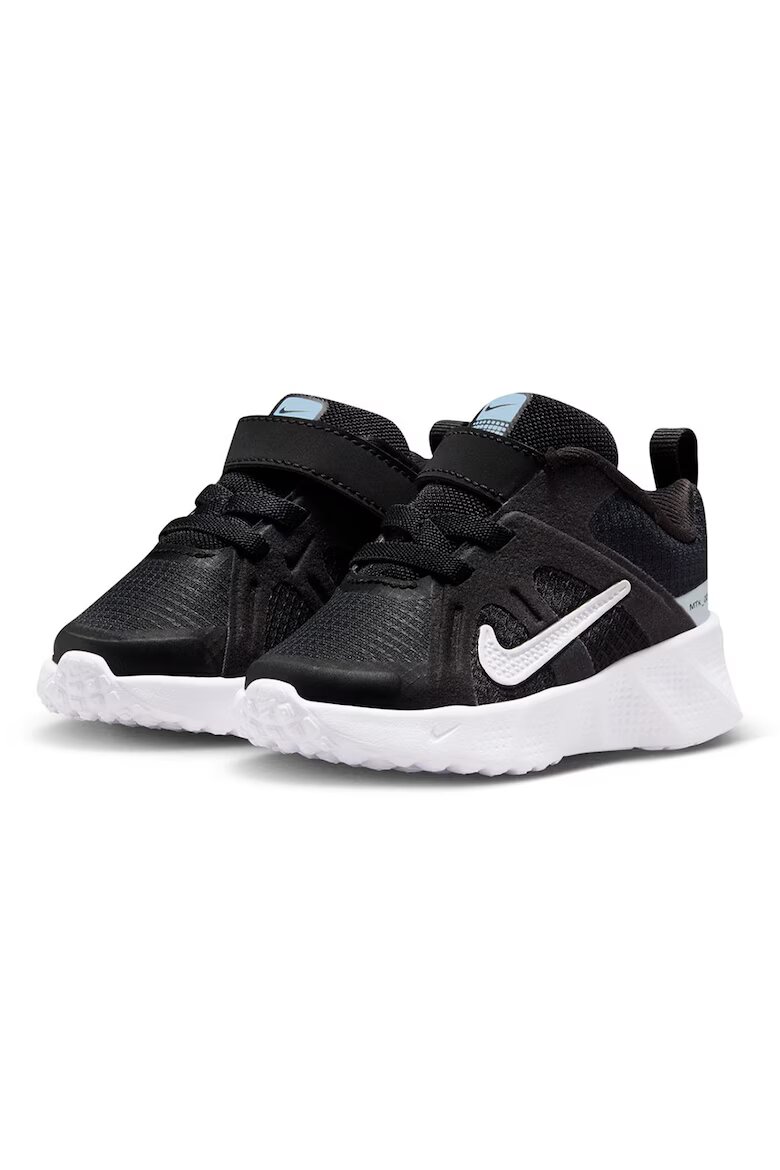 Nike Спортни обувки Metro Tek с велкро Черен/Tъмносив