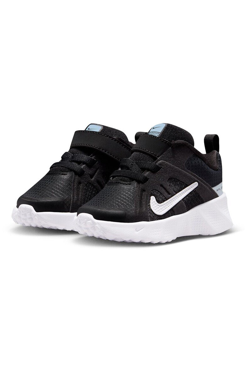 Nike Спортни обувки Metro Tek с велкро Черен/Tъмносив
