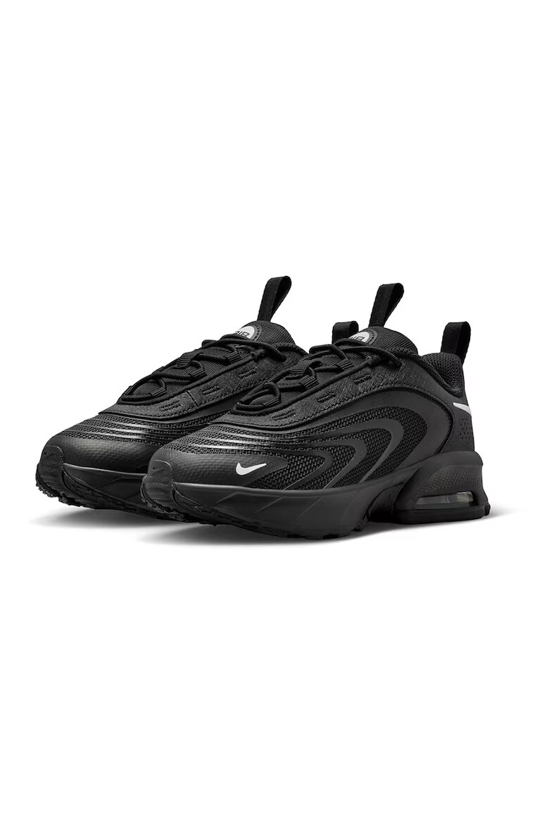 Nike Спортни обувки от еко кожа Air Max Fire с мрежа Черен