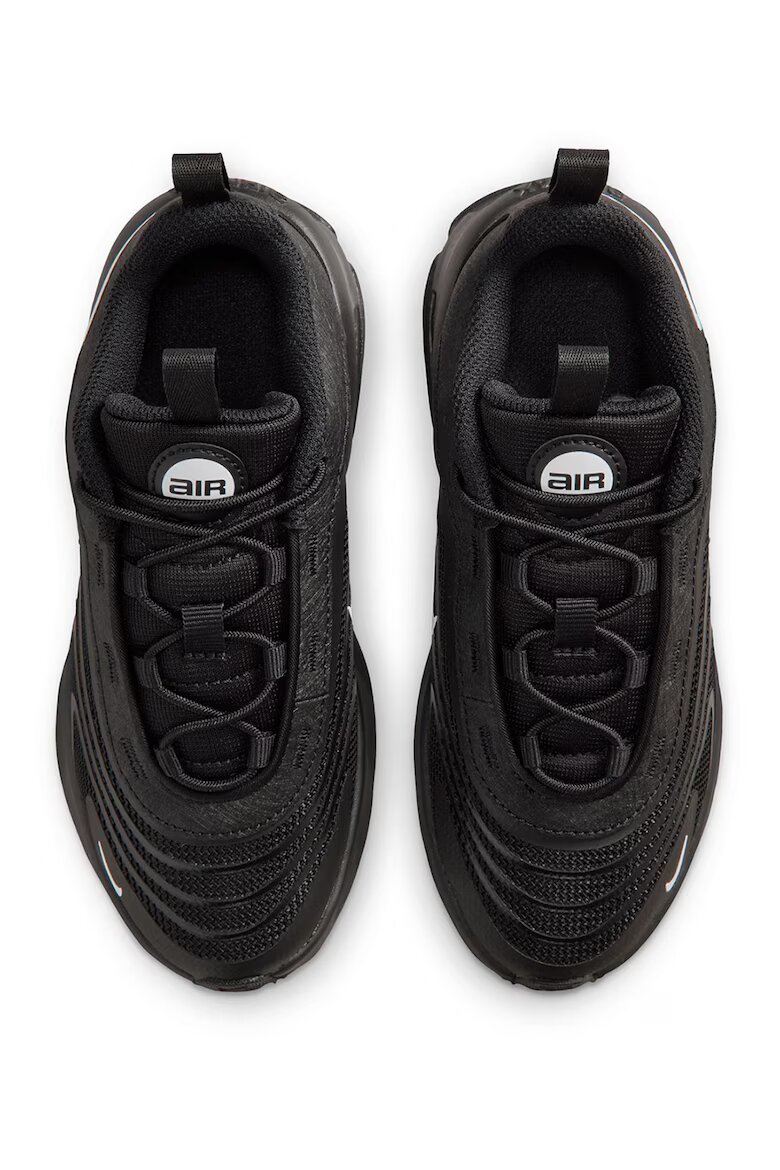 Nike Спортни обувки от еко кожа Air Max Fire с мрежа Черен