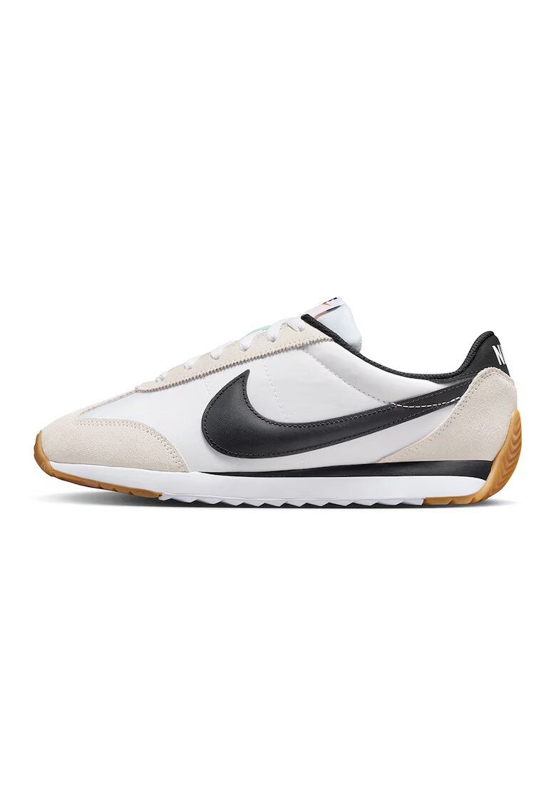 Nike Спортни обувки Pacific с лого и велур - Бял/Черен/Бежов