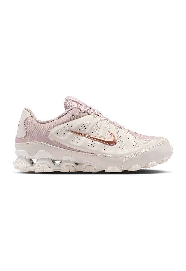Nike Спортни обувки Reax 8 с перфорации - Пастелнорозов/Крем