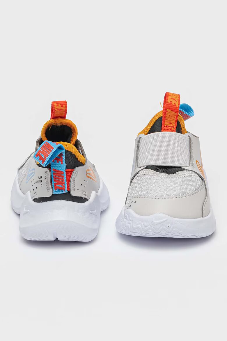 Nike Спортни обувки с лого Светло сив/Оранжев/Бял