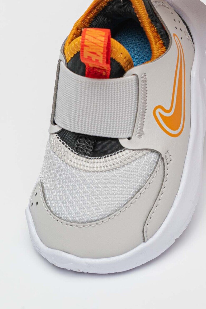 Nike Спортни обувки с лого Светло сив/Оранжев/Бял