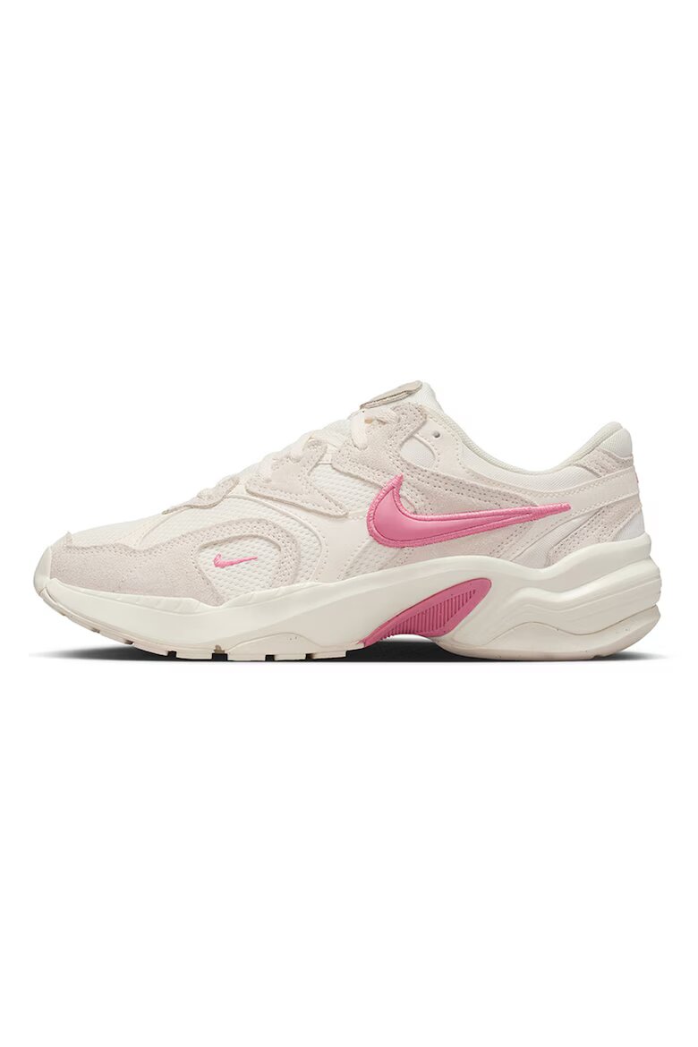 Nike Спортни обувки с велур Розово/Крем