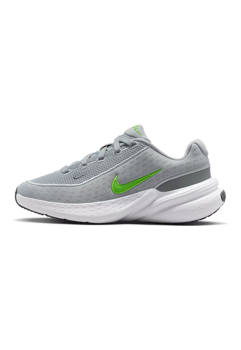 Nike Спортни обувки Uplift от текстил с лого - Бял/Светло