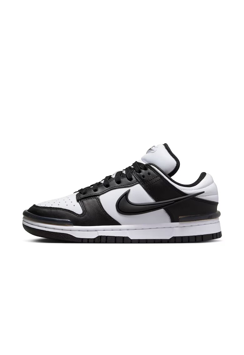 Nike Спортни обувки W Dunk Low Twist Естествена кожа Бял