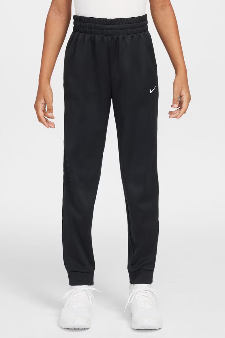 Nike Стандартен панталон с лого Черен