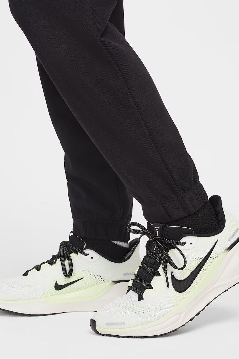 Nike Стандартен панталон с лого на талията Бял/Черен