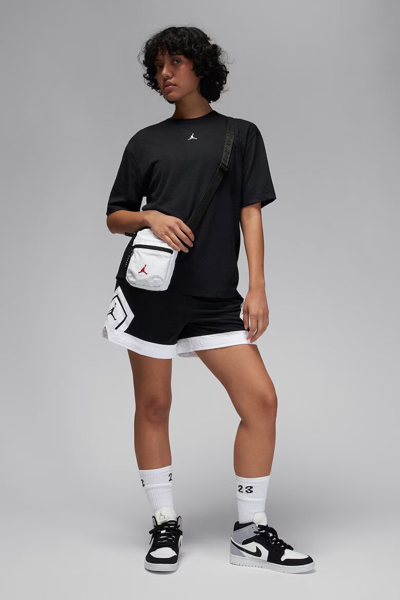 Nike Стандартна тениска с лого Черен