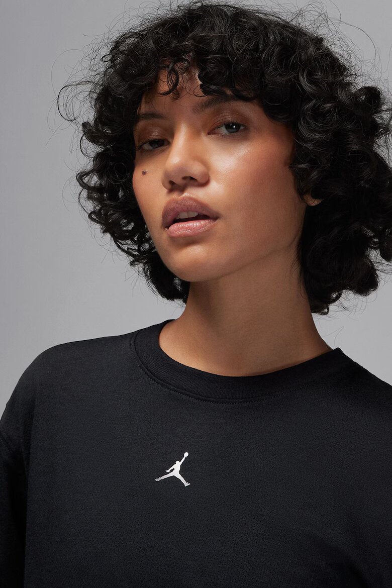 Nike Стандартна тениска с лого Черен