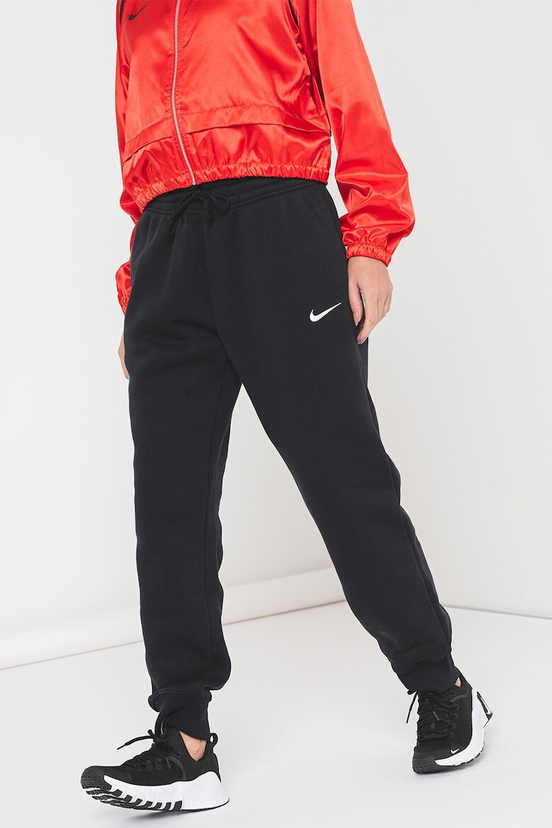 Nike Стеснен спортен панталон Sportswear Phoenix Черен
