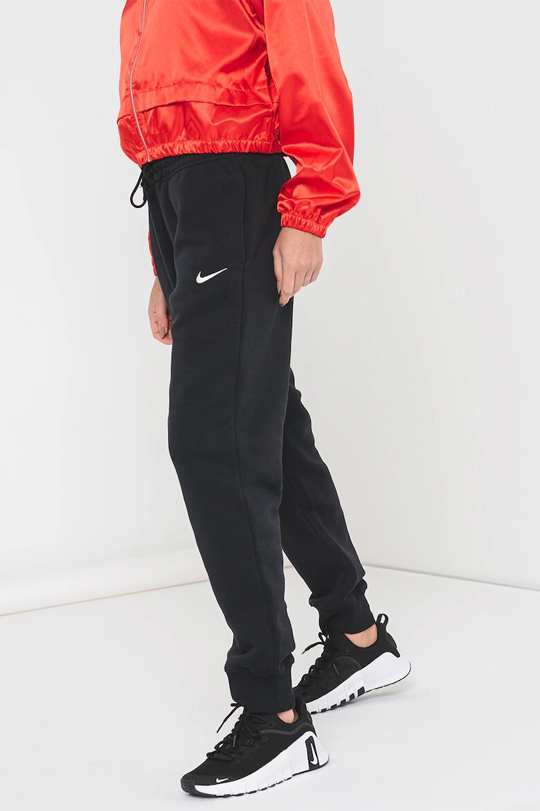 Nike Стеснен спортен панталон Sportswear Phoenix Черен