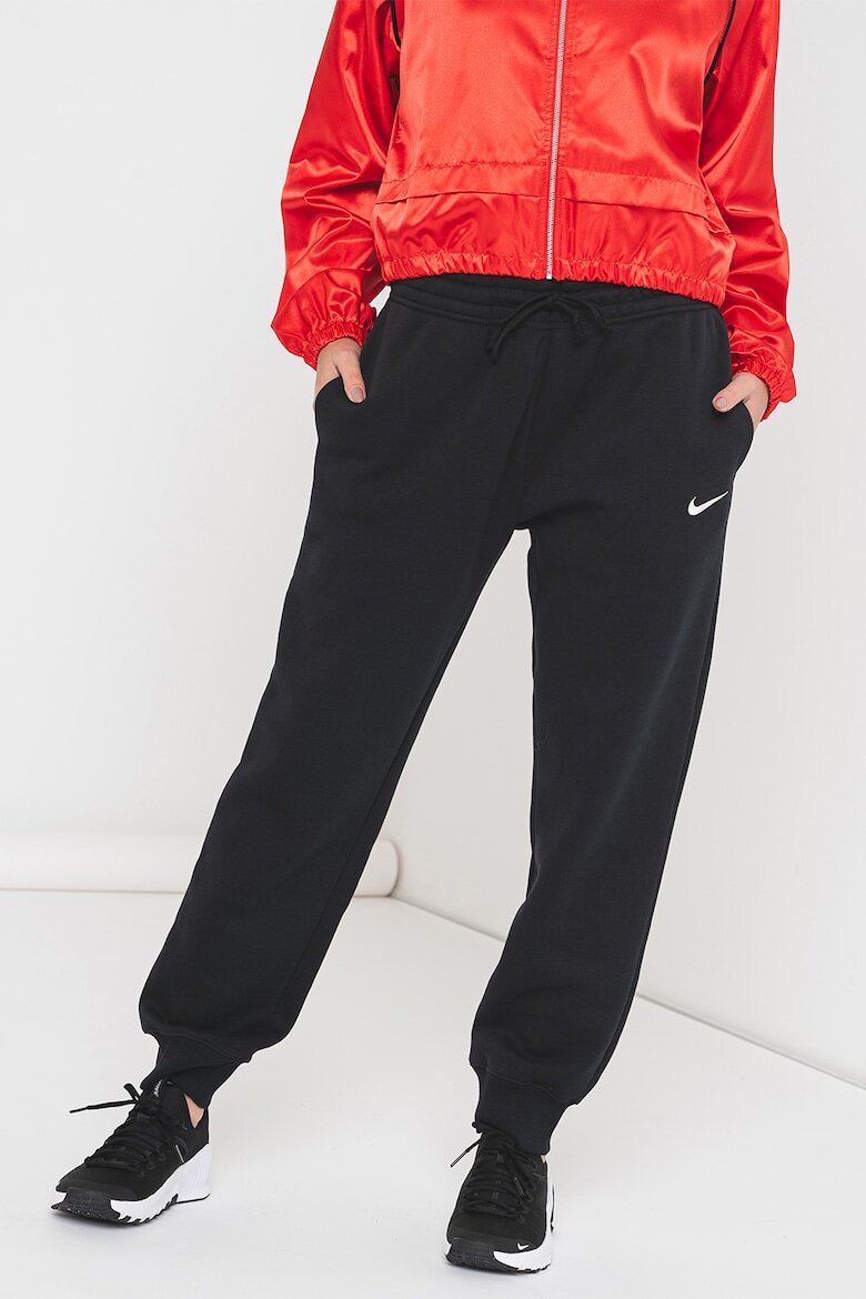 Nike Стеснен спортен панталон Sportswear Phoenix Черен