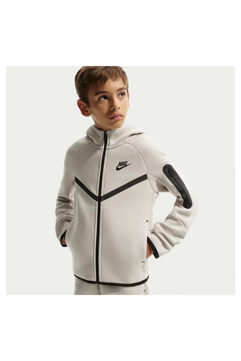 Nike Суичър B NSW TCH FLC FZ - PD HV5867236