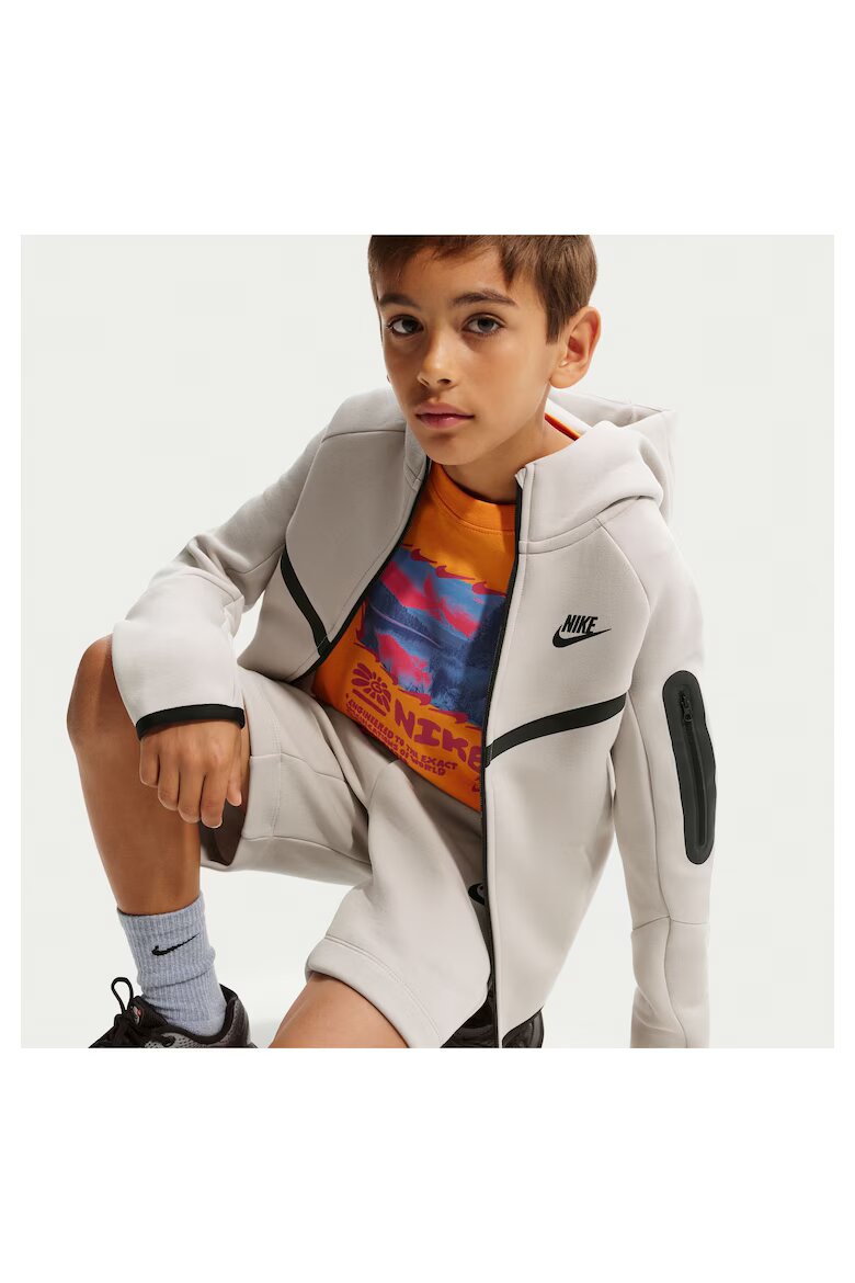 Nike Суичър B NSW TCH FLC FZ - PD HV5867236
