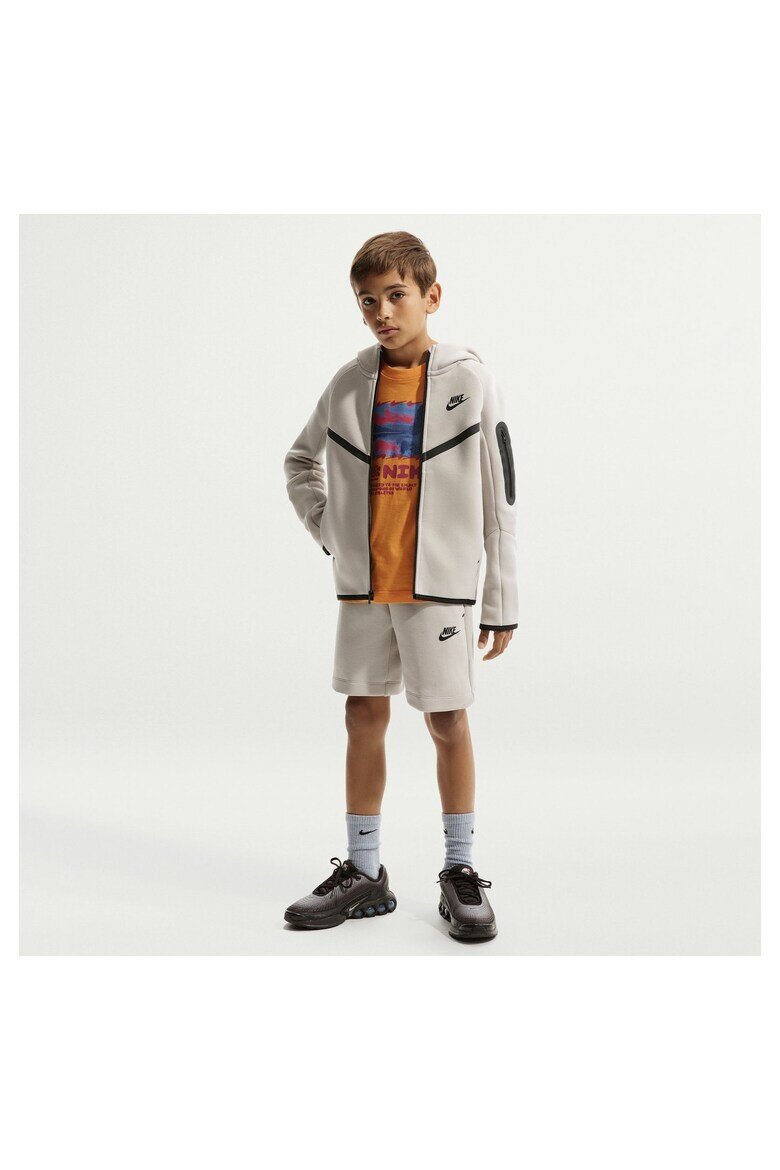 Nike Суичър B NSW TCH FLC FZ - PD HV5867236
