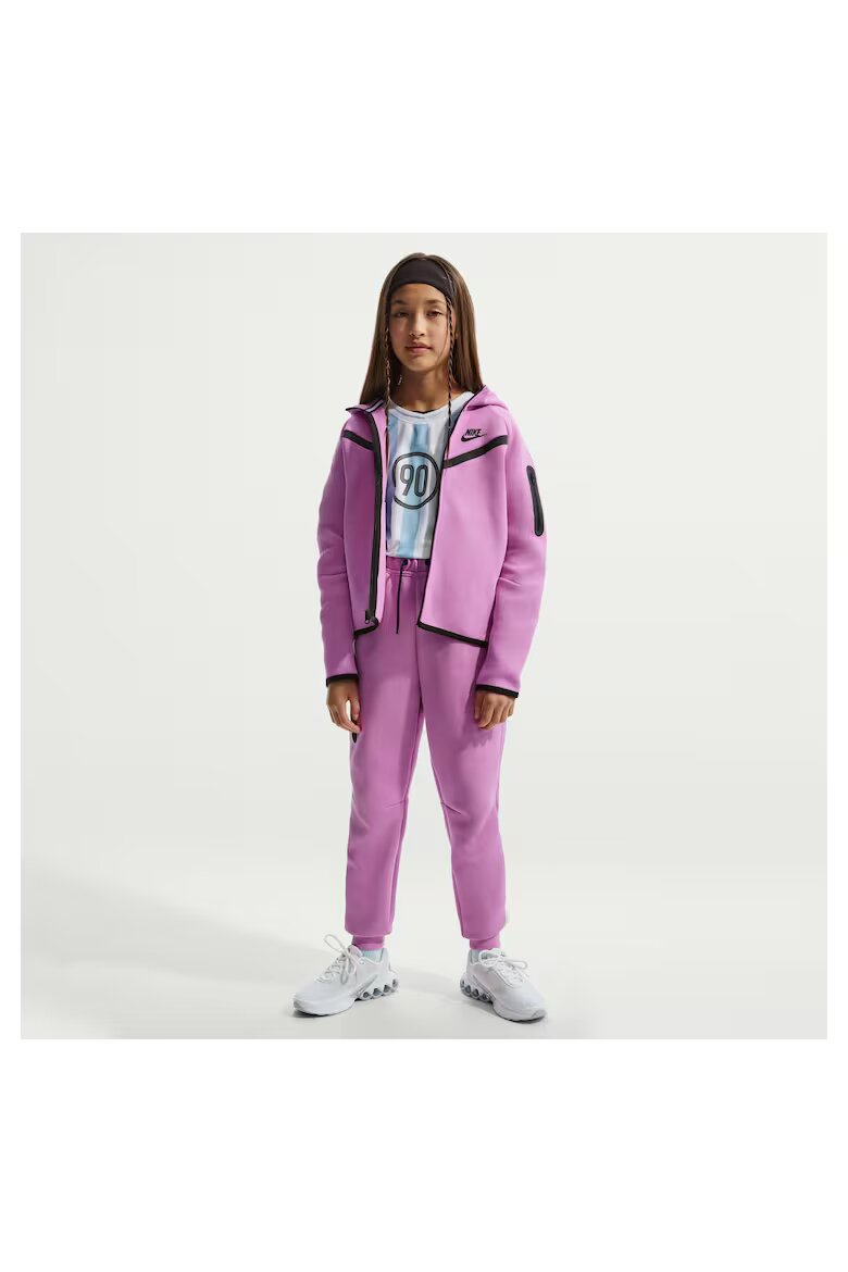 Nike Суичър G Nsw Tch Flc Hd Fz Ls - Pd HV8695503