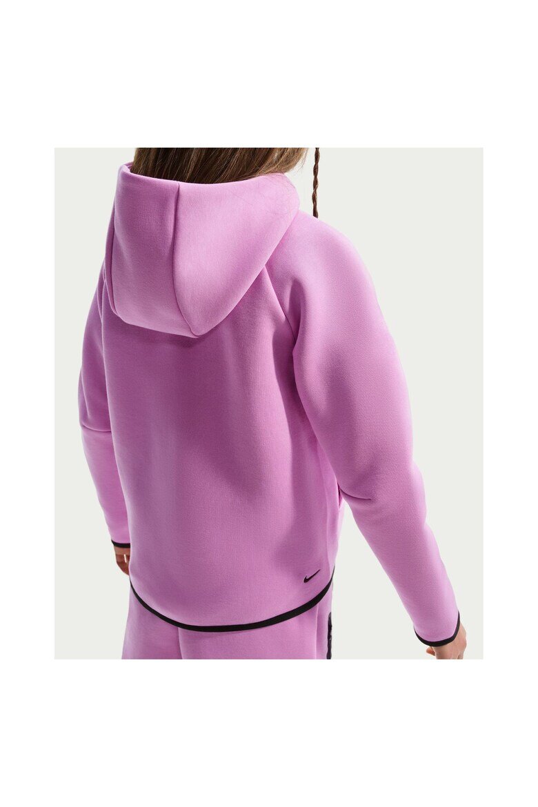 Nike Суичър G Nsw Tch Flc Hd Fz Ls - Pd HV8695503