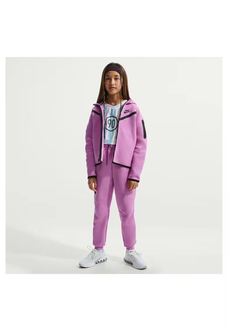 Nike Суичър G Nsw Tch Flc Hd Fz Ls - Pd HV8695503