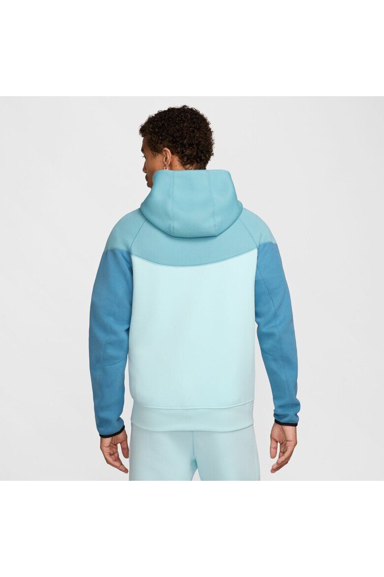 Nike Суичър с качулка Bluza M Tech Fleece Fz Wr Син