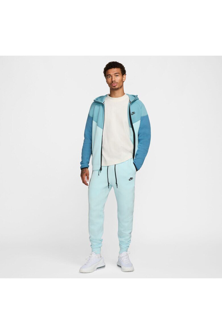 Nike Суичър с качулка Bluza M Tech Fleece Fz Wr Син