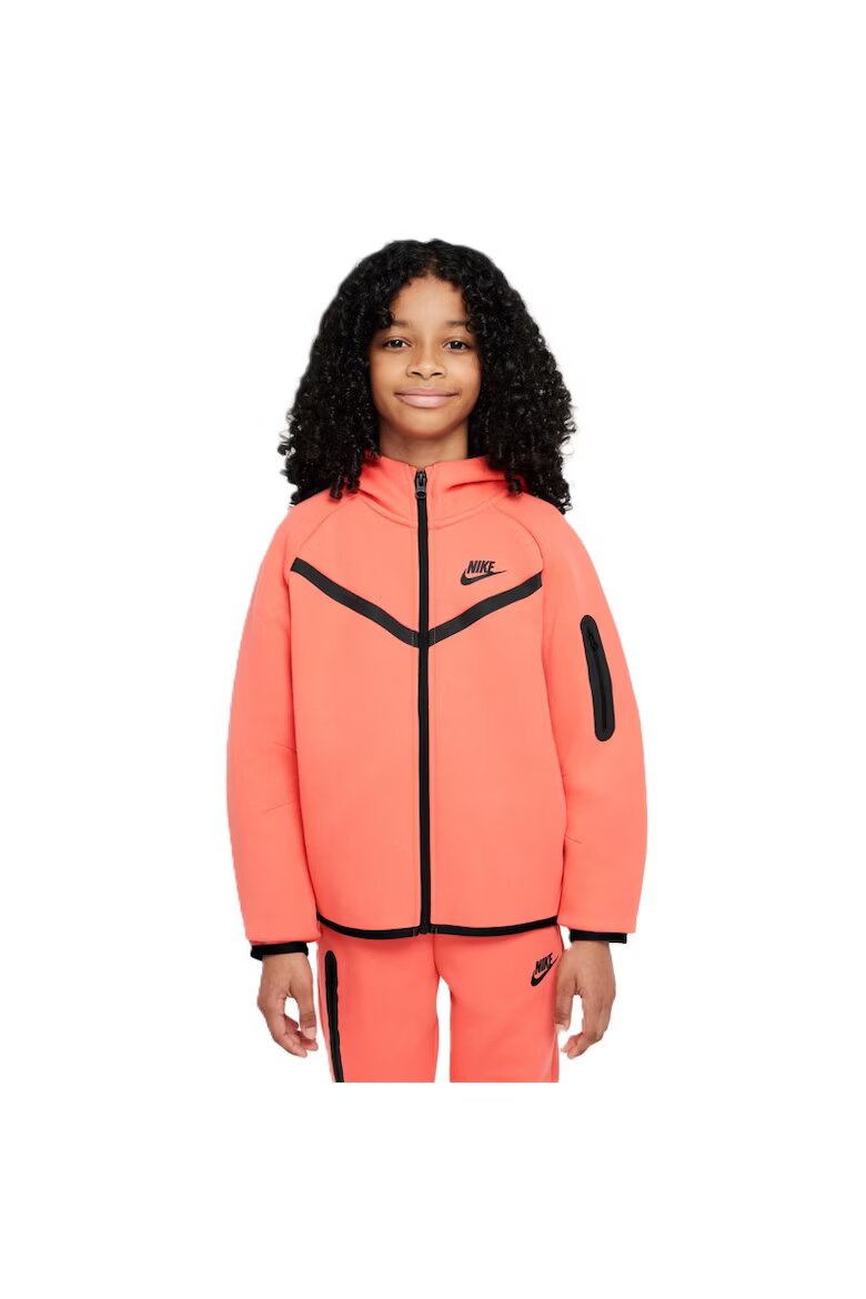 Nike Суичър с цип G NSW TCH FLC HD FZ LS - PD-HV8695-814