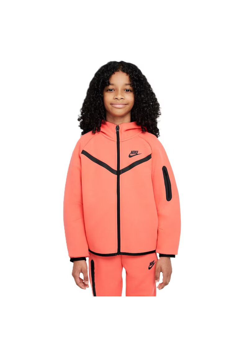 Nike Суичър с цип G NSW TCH FLC HD FZ LS - PD-HV8695-814