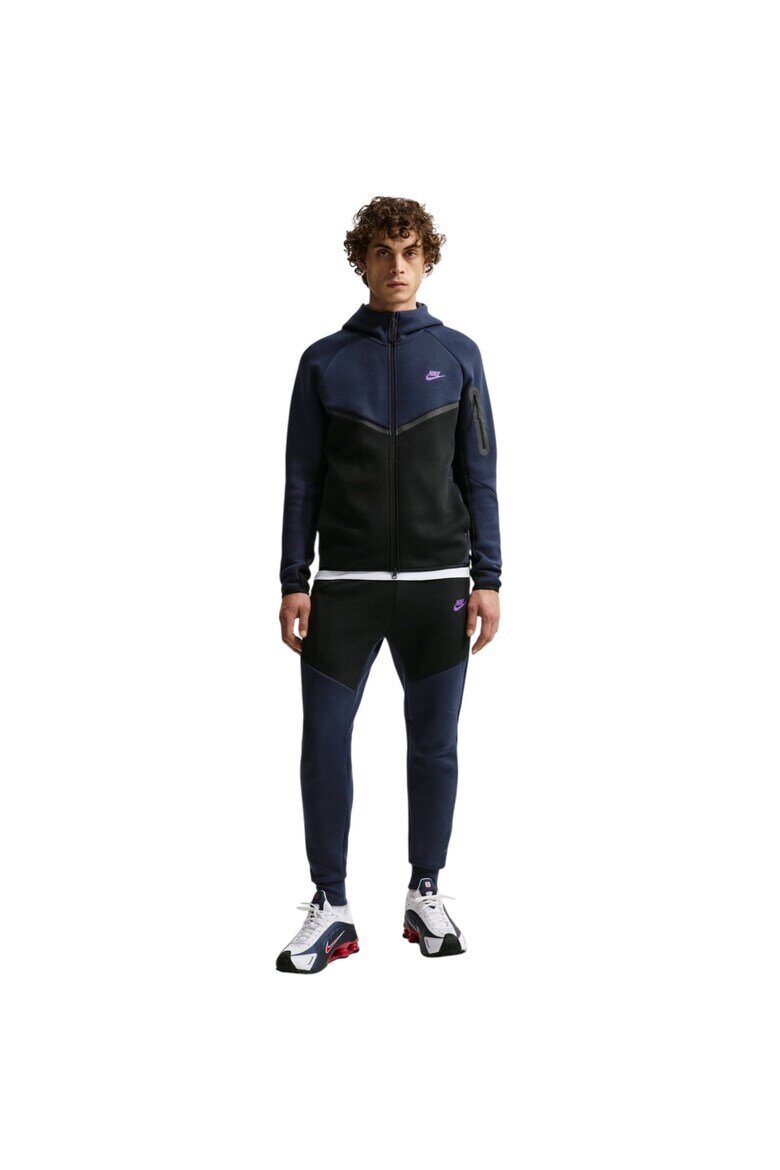 Nike Суичър Tech Fleece Windrunner FZ 55764 Тъмносин