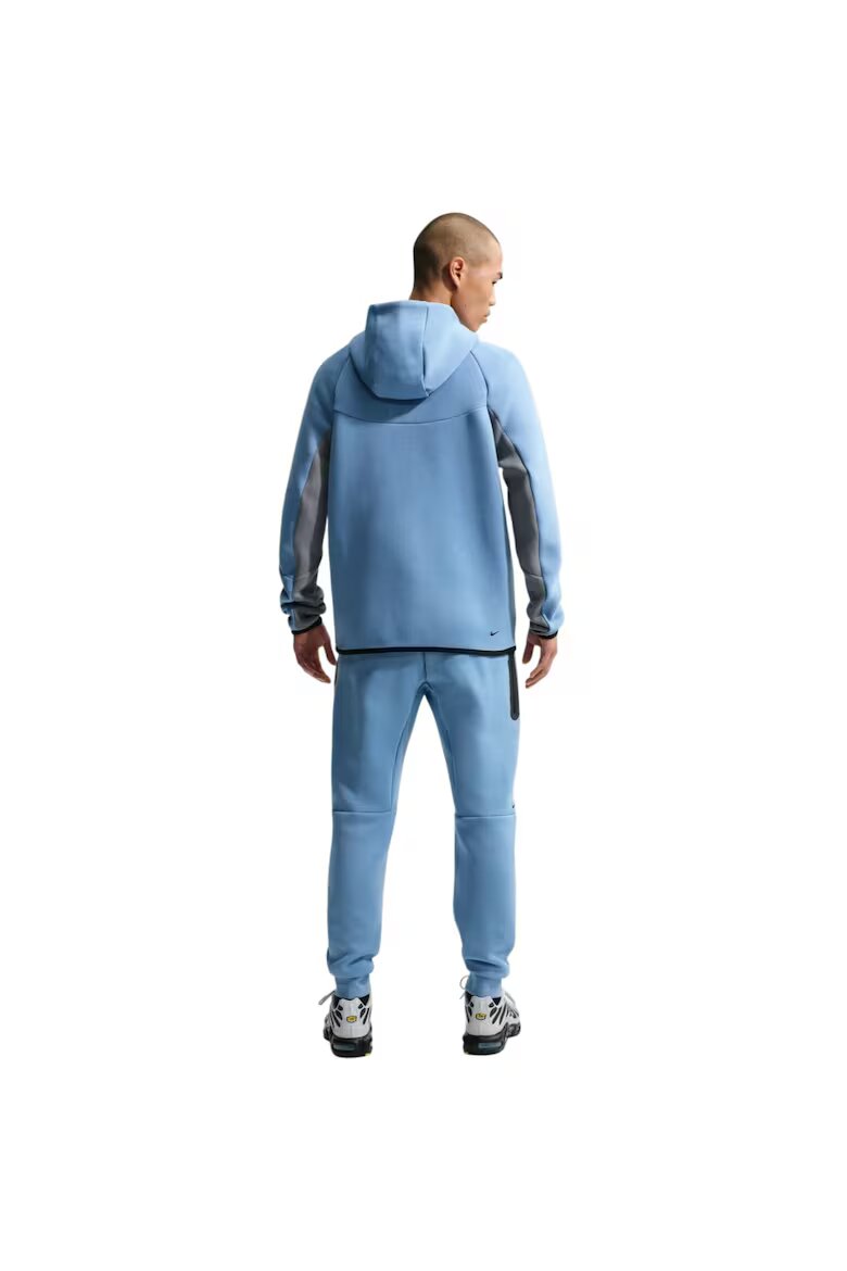 Nike Суичър Tech Fleece Windrunner FZ 55770 Сив/Син