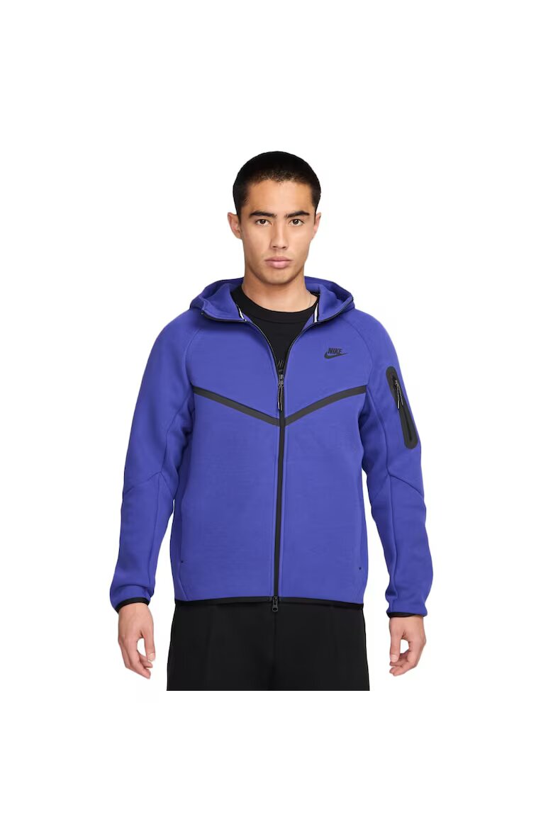 Nike Суичър Tech Windrunner FL HV0949-539 Мъже Лилав Виолетов