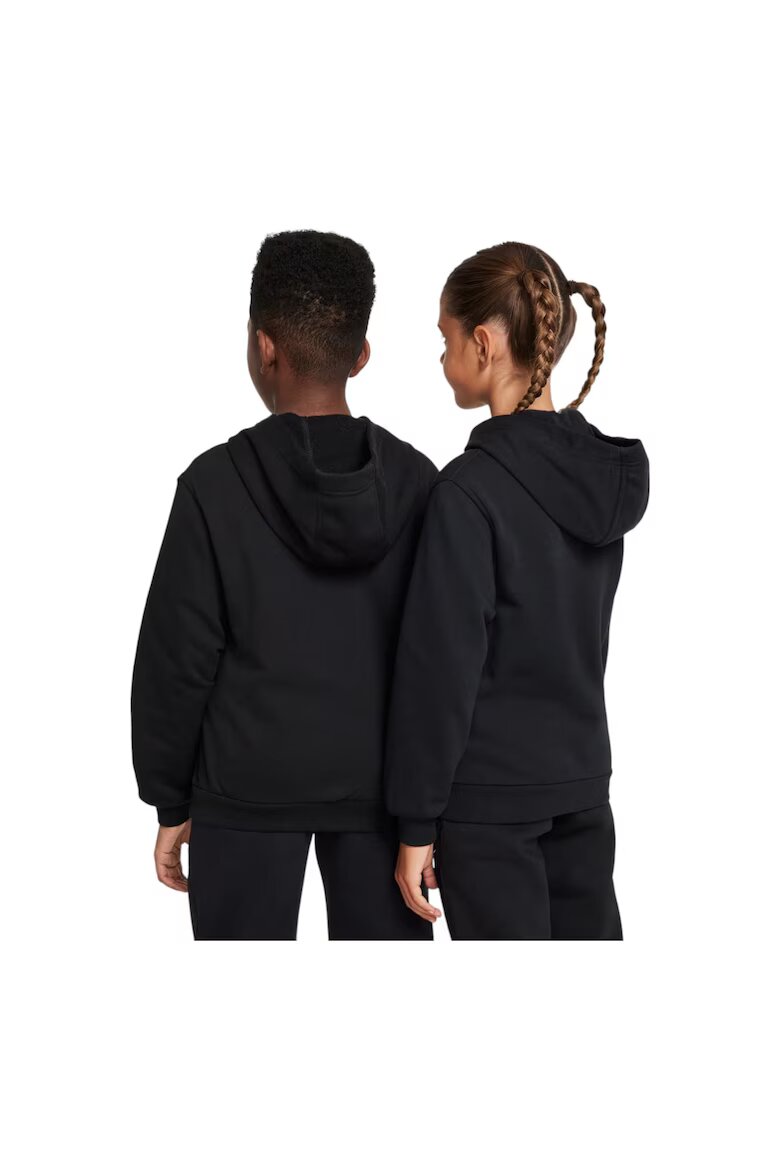 Nike Суитшърт Club FT Hd Fz Ls Lbr 41859 Черен