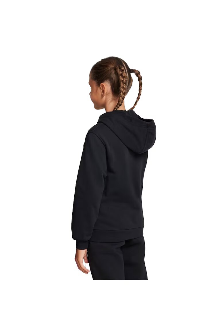Nike Суитшърт Club FT Hd Fz Ls Lbr 41859 Черен