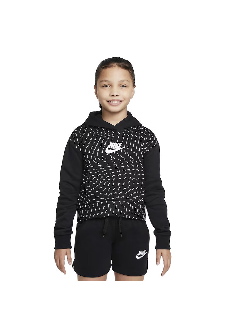 Nike Суитшърт G NSW FLC AOP HOODIE DM8231010