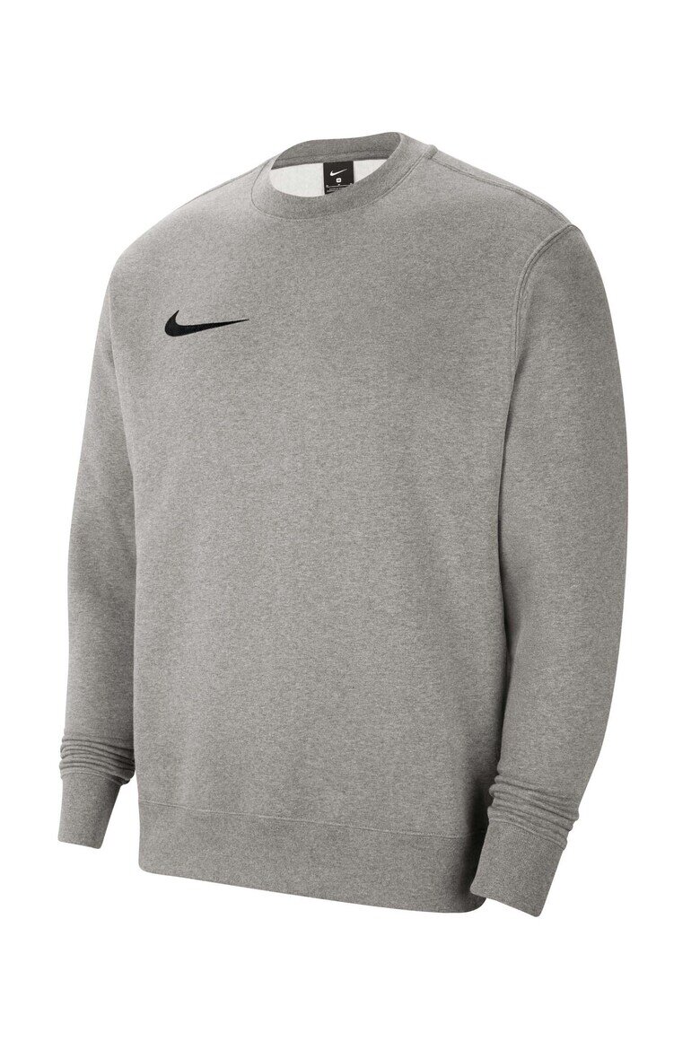 Nike Суитшърт с овално деколте с монограм Светло сив
