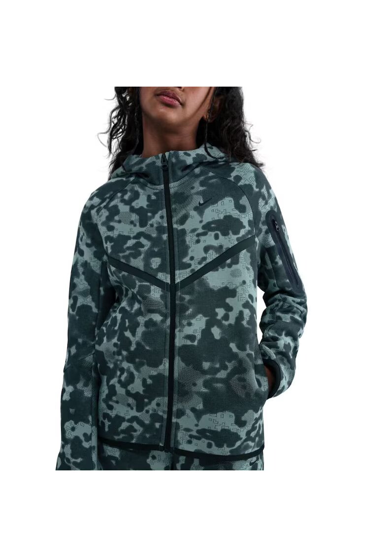 Nike Суитшърт с цип B NSW TECH FLC FZ SSNL - PD-HQ8891-017