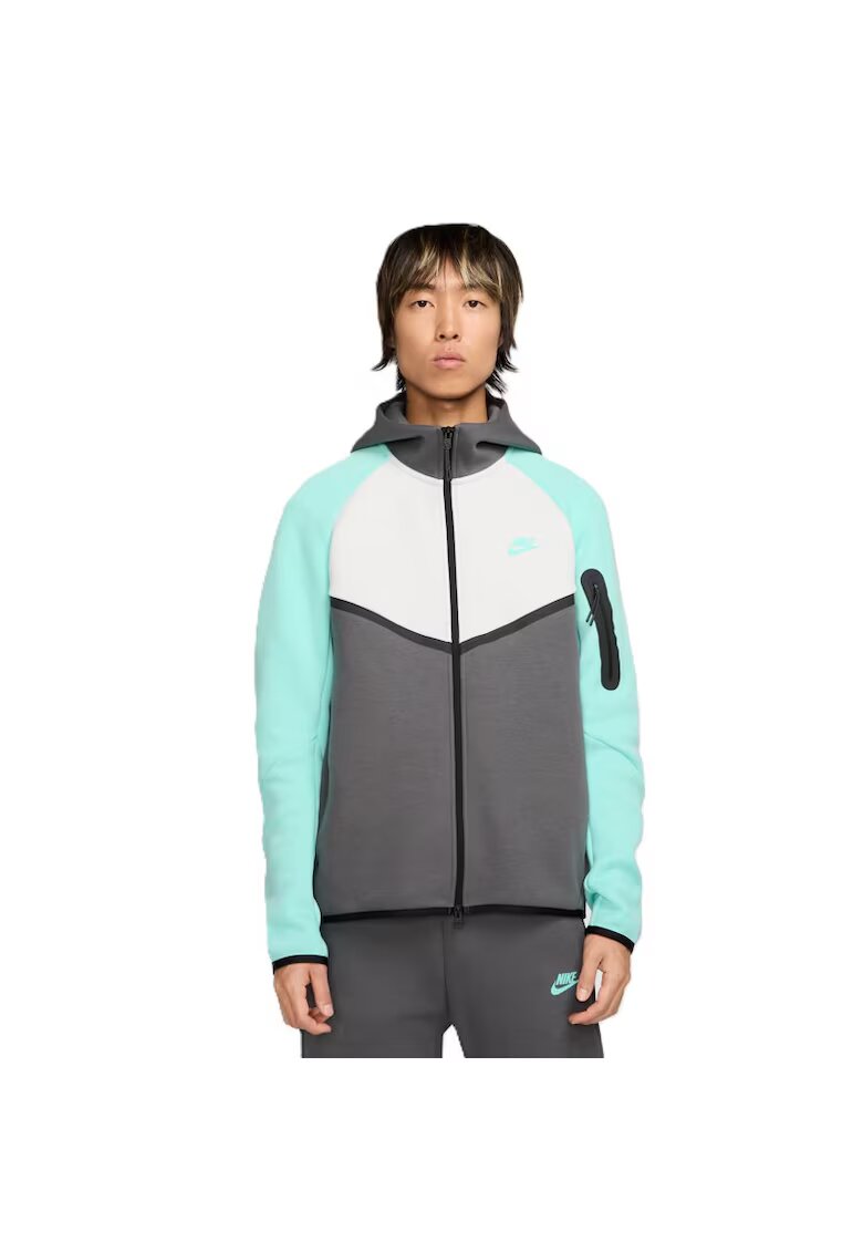 Nike Суитшърт с цип M NK TCH FLC FZ WR HD-HV6512-068
