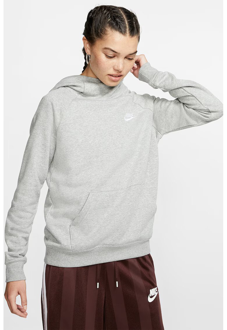 Nike Суитшърт Sportswear Essential с качулка и джоб тип кенгуру