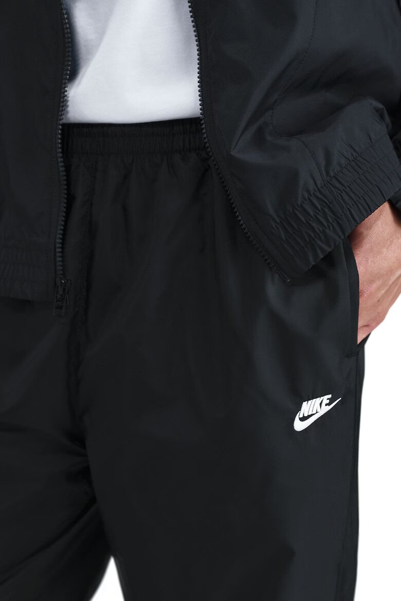 Nike Свободен спортен екип Club с джобове Бял/Черен