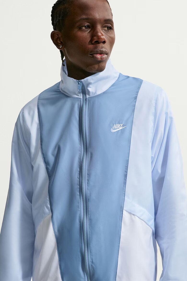 Nike Свободен спортен екип Club с джобове Бял/Пастелносин