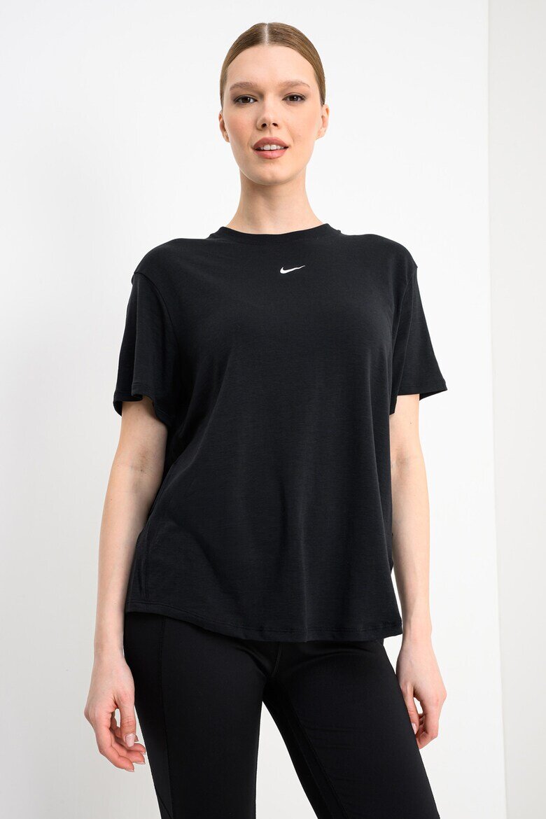 Nike Свободна фитнес тениска One Бял/Черен