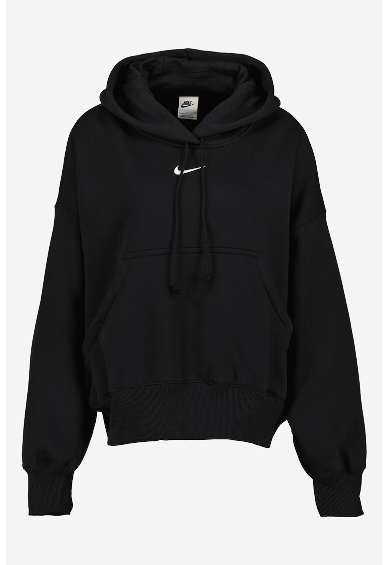 Nike Свободно худи Phoenix с джоб кенгуру