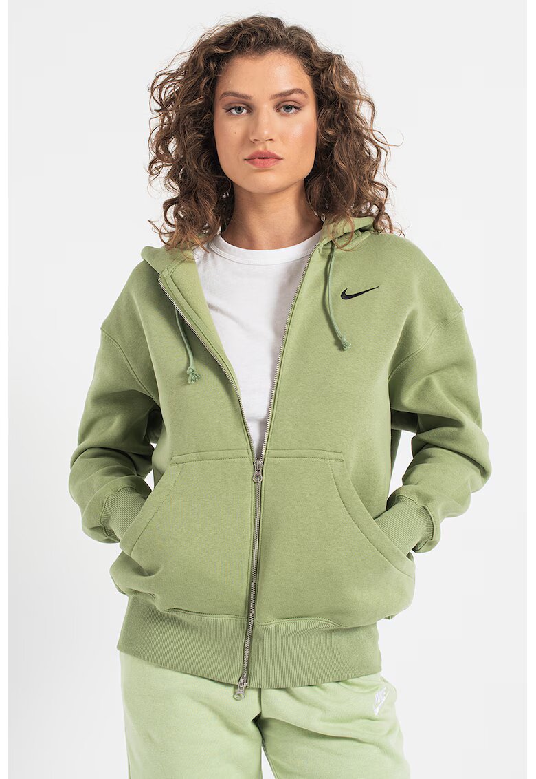Nike Свободно худи Phoenix с цип