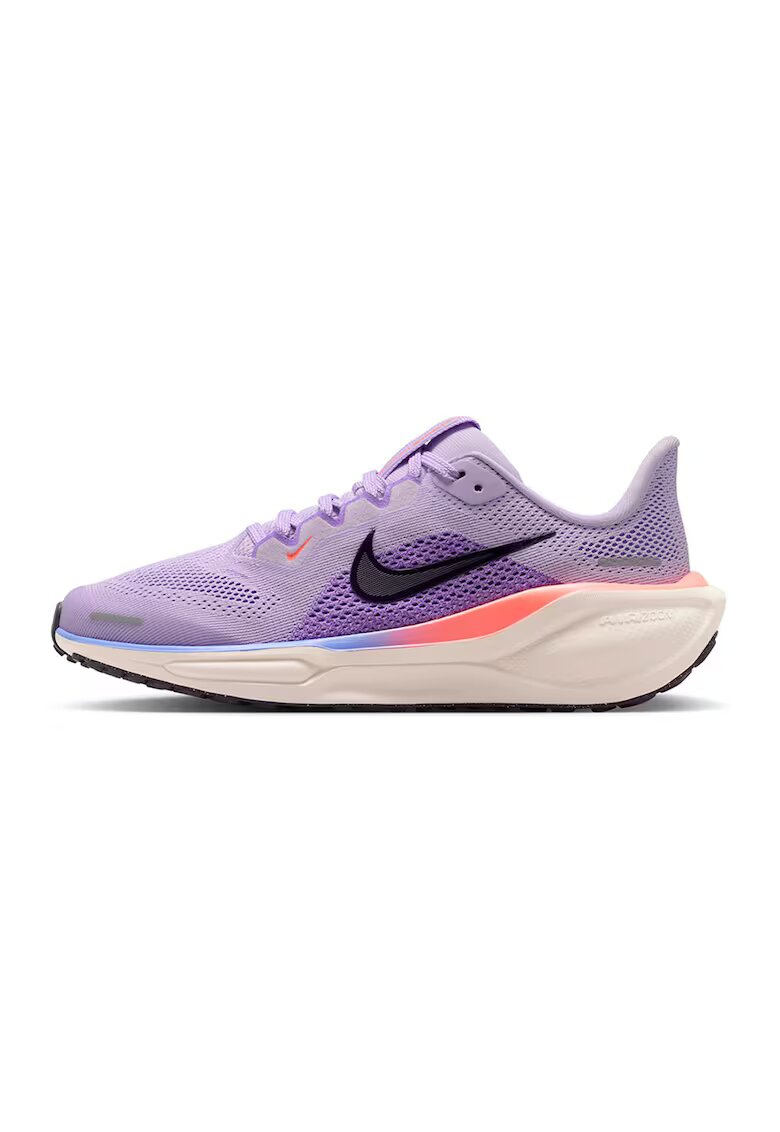 Nike Текстилни oбувки Pegasus 41 за бягане - Черен/Лилав