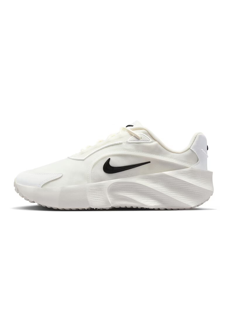 Nike Текстилни спортни обувки Aura Edge с еко кожа - Бял