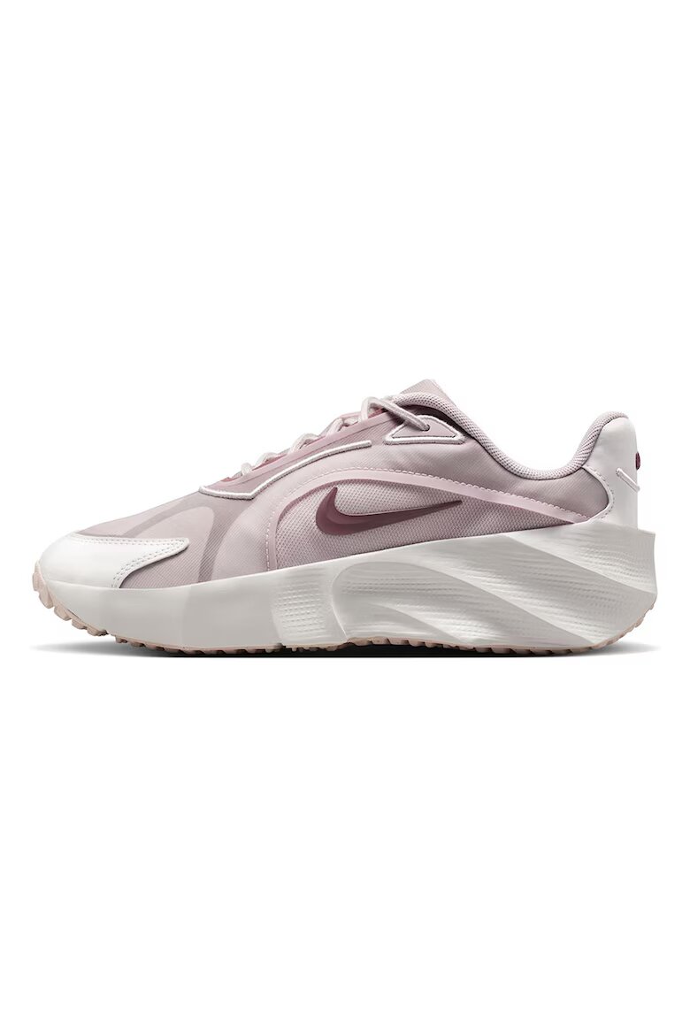Nike Текстилни спортни обувки Aura Edge с еко кожа Пастелнорозов