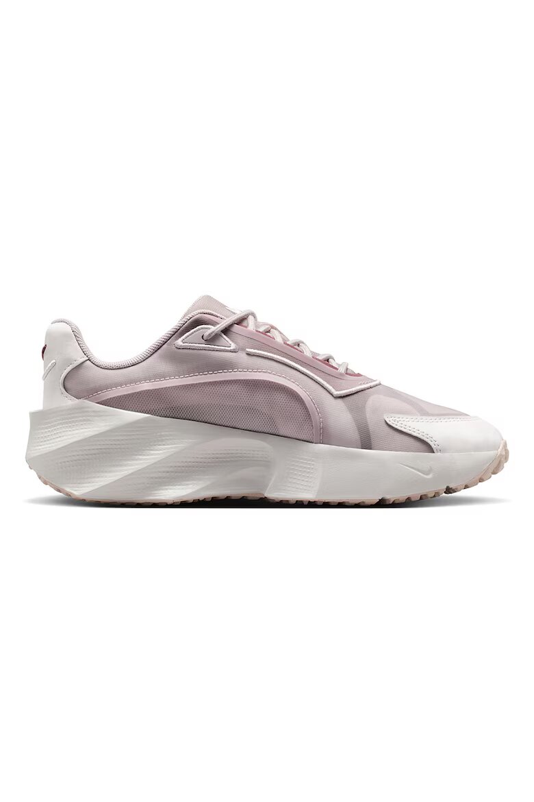 Nike Текстилни спортни обувки Aura Edge с еко кожа Пастелнорозов
