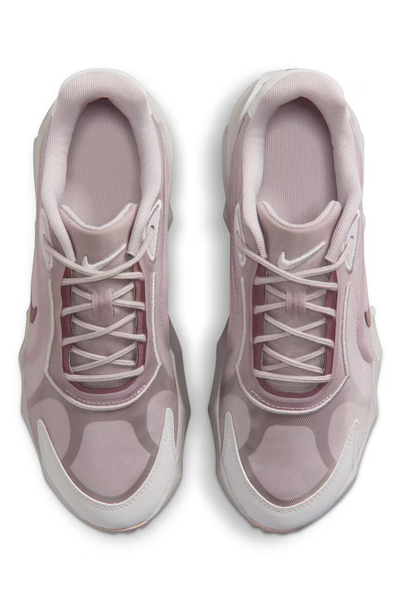 Nike Текстилни спортни обувки Aura Edge с еко кожа Пастелнорозов
