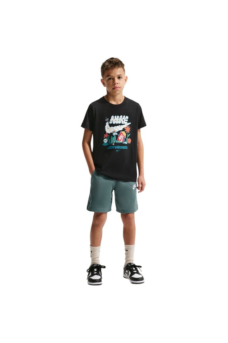 Nike Тениска Boxy Rest 59304 Черен